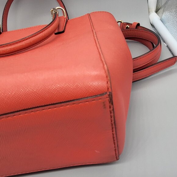 COACH MADISON MINI NORTH/SOUTH TOTE IN SAFFIANO LEATHER LOVE RED - Picture 9 of 16